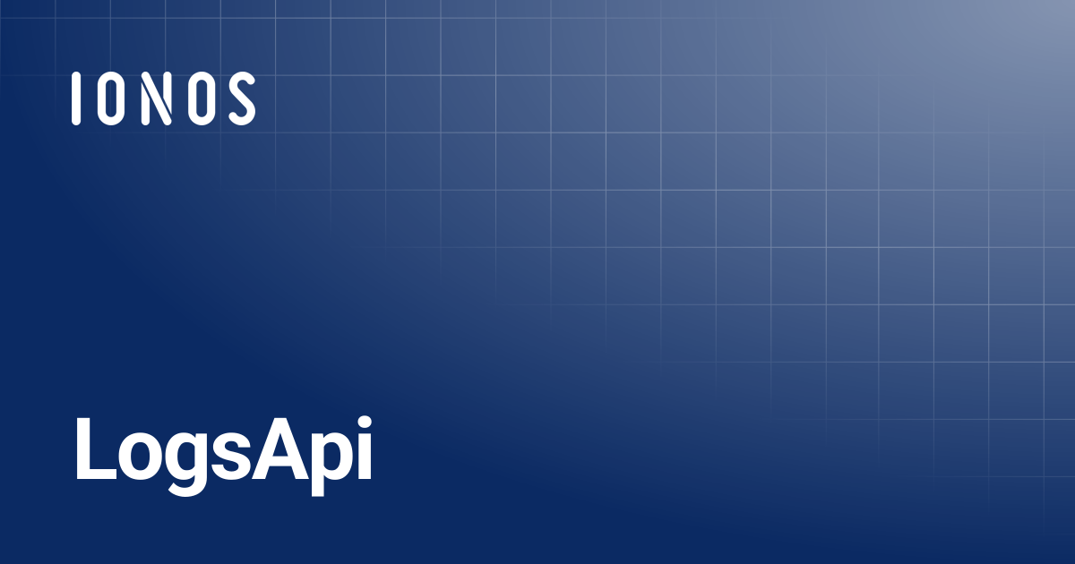 LogsApi | Go SDK