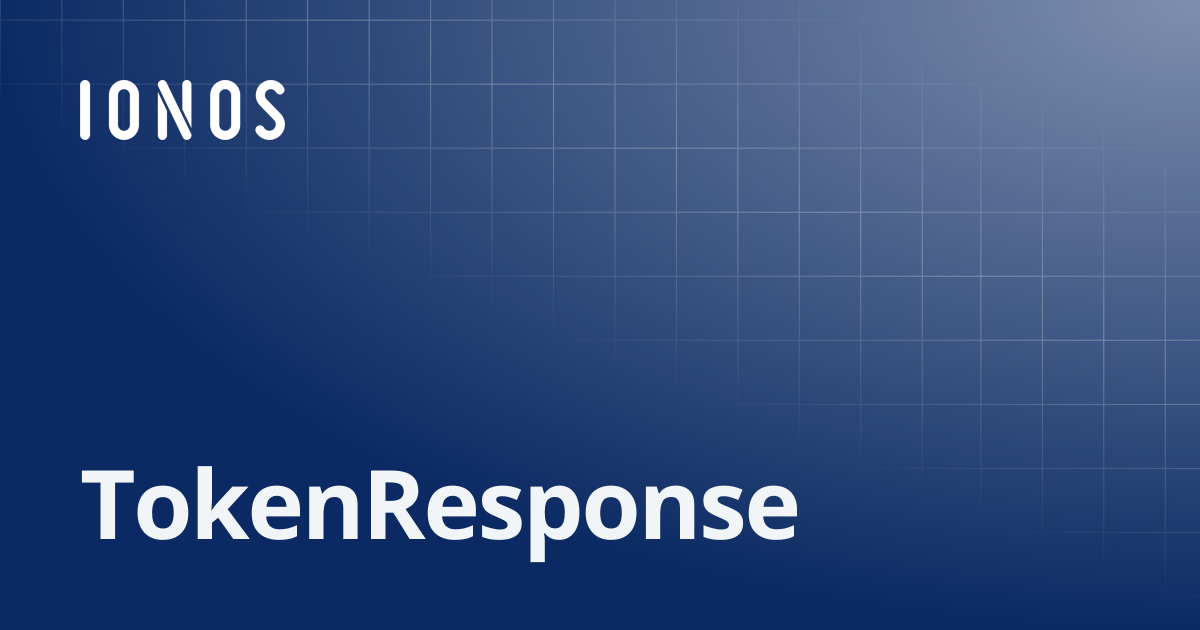 TokenResponse | SDK Go Bundle