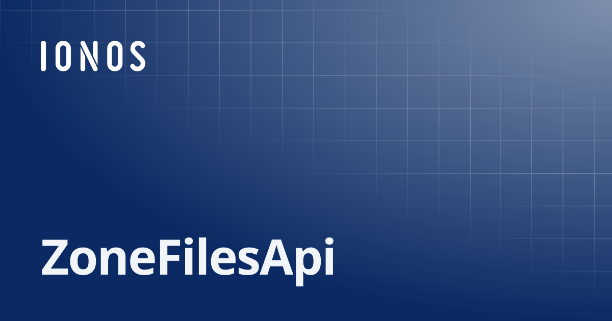 ZoneFilesApi | SDK Go Bundle