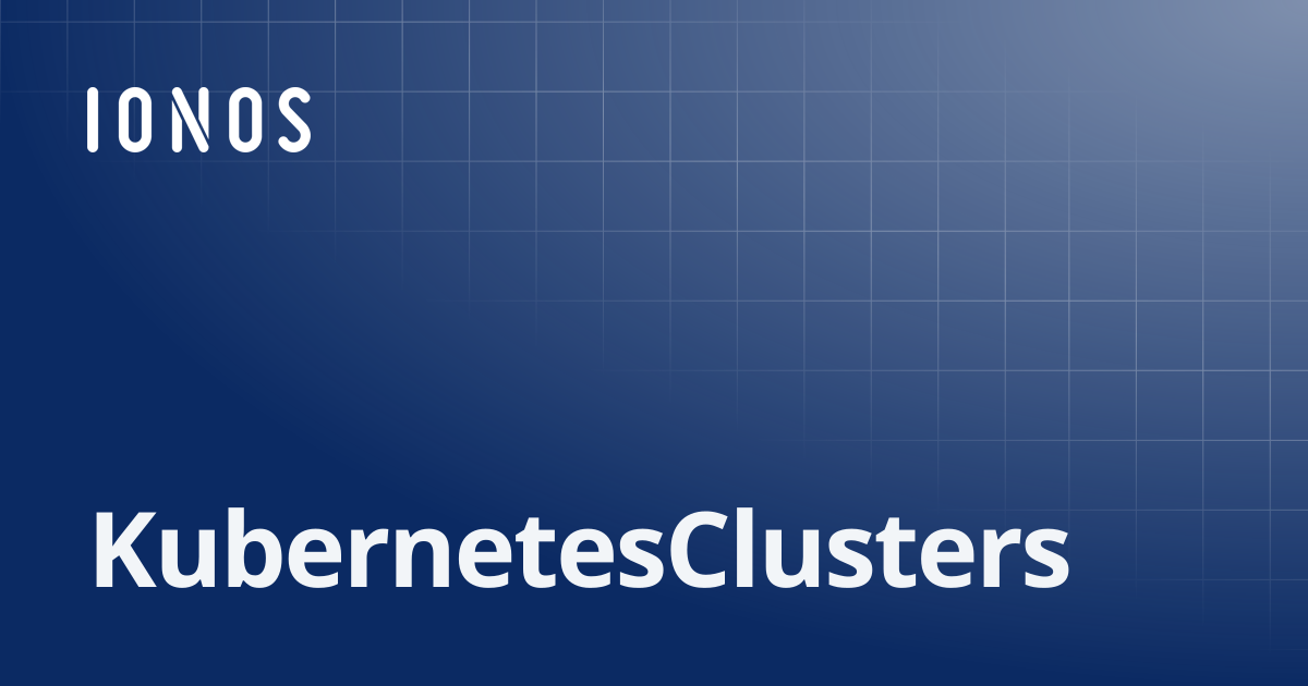KubernetesClusters | SDK Go Bundle