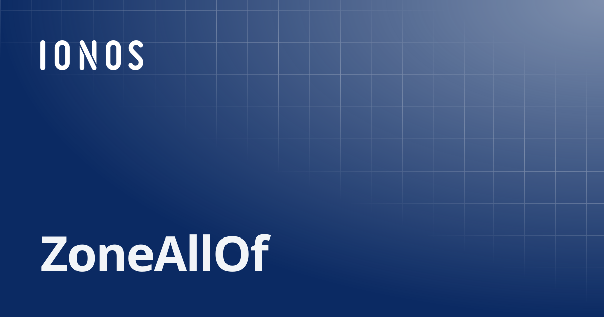 ZoneAllOf | SDK Go Bundle