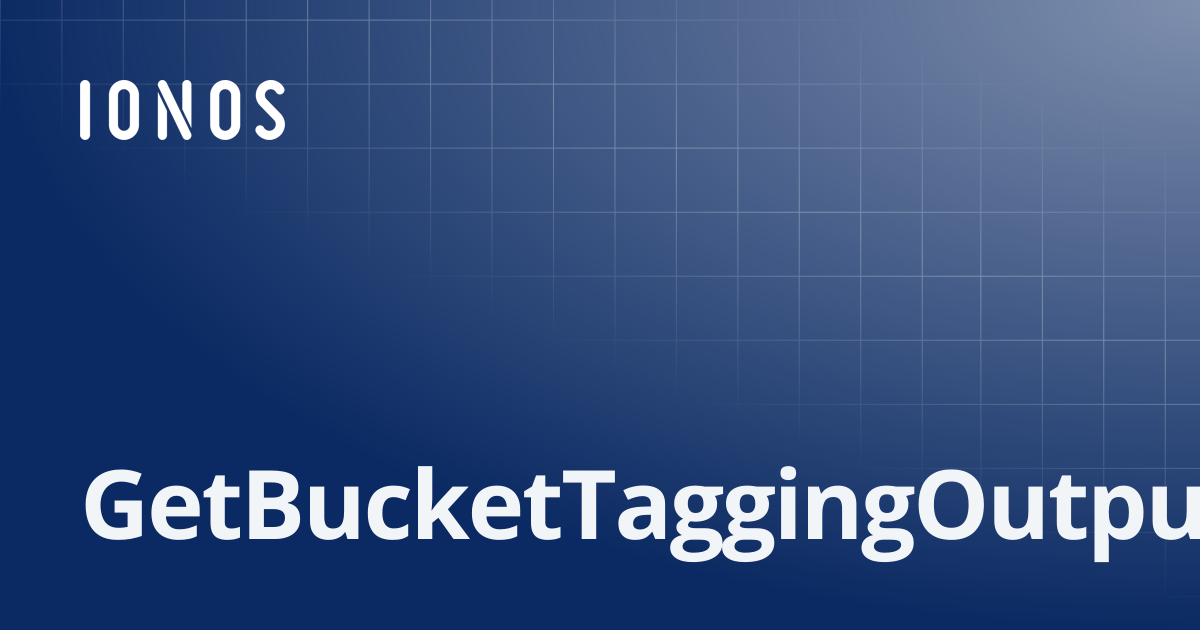 GetBucketTaggingOutput | SDK Go Bundle