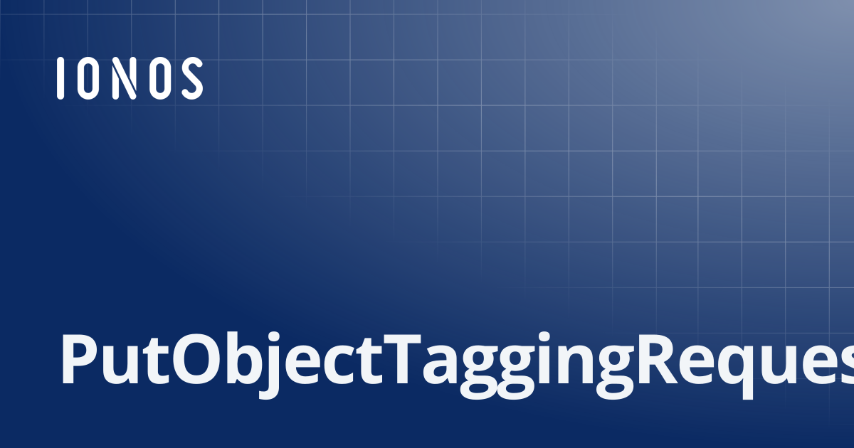 PutObjectTaggingRequest | SDK Go Bundle