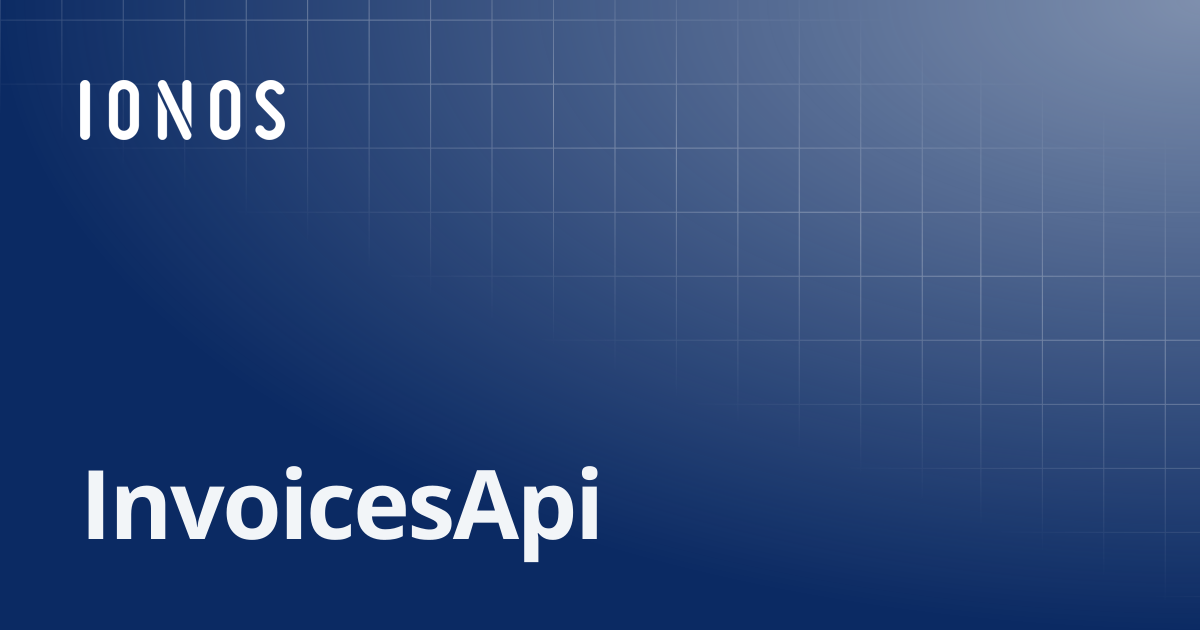 InvoicesApi | SDK Go Bundle