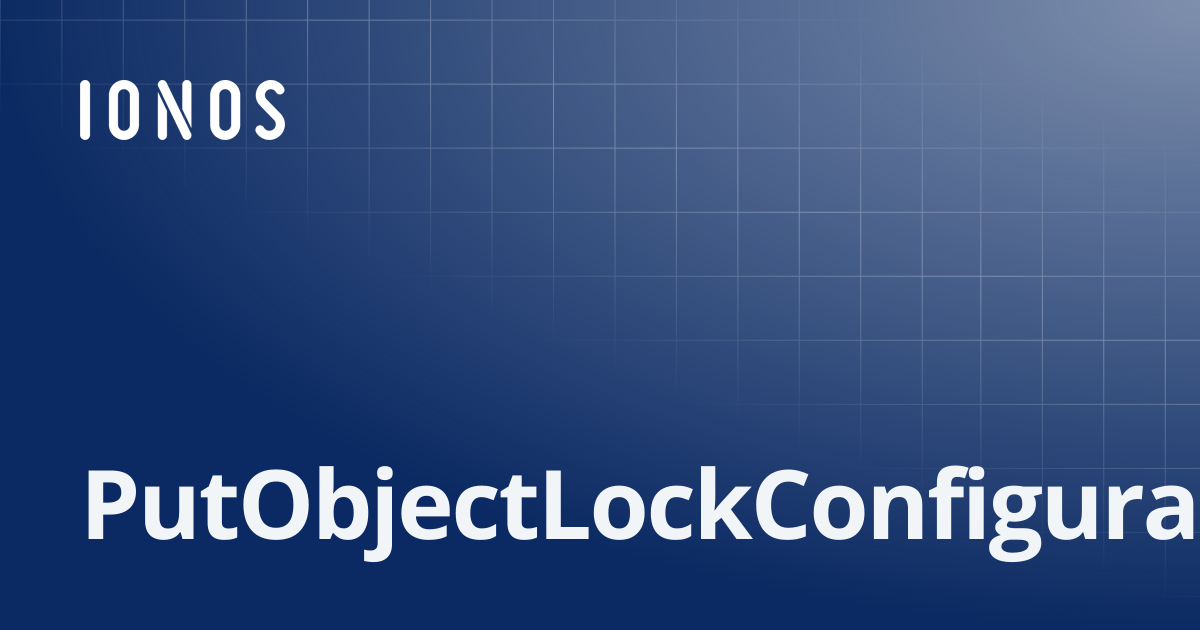 PutObjectLockConfigurationRequest | SDK Go Bundle