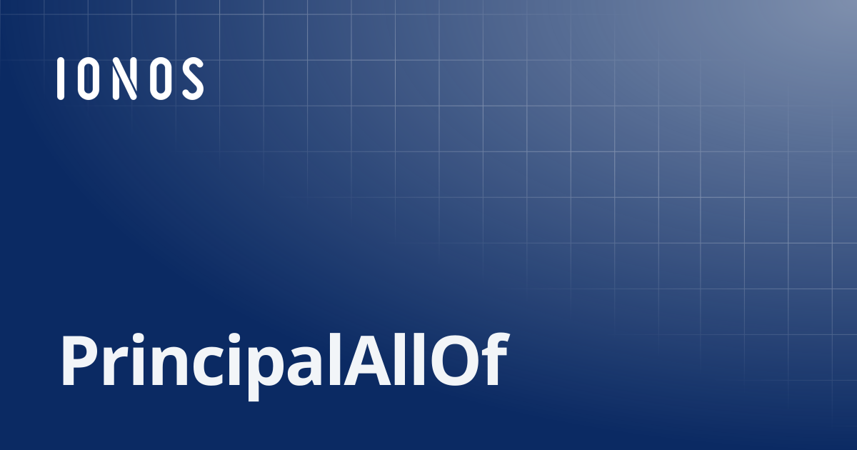PrincipalAllOf | SDK Go Bundle